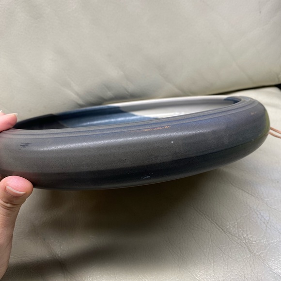 Pottery Hilborn Wall Pocket Plate round Hanging decor Round - Picture 6 of 9